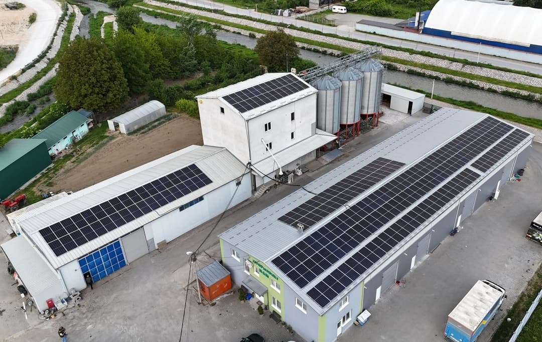 Novi Pazar 130kW On-Grid — detalj instalacije