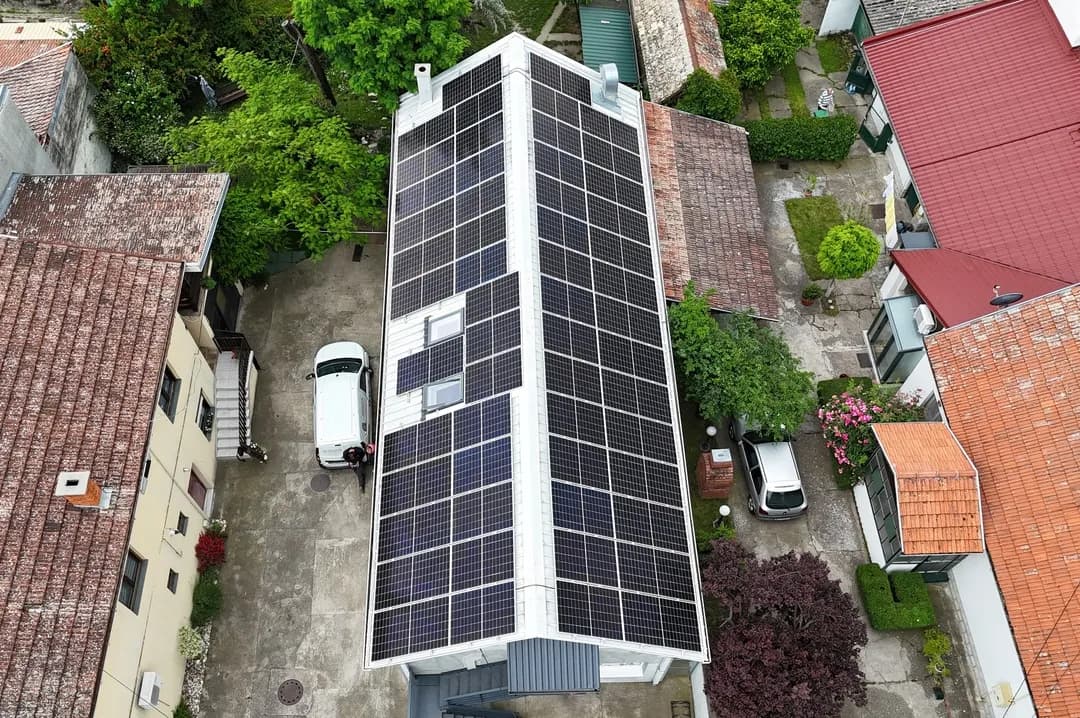 Novi Sad 25kW On-Grid — detalj instalacije