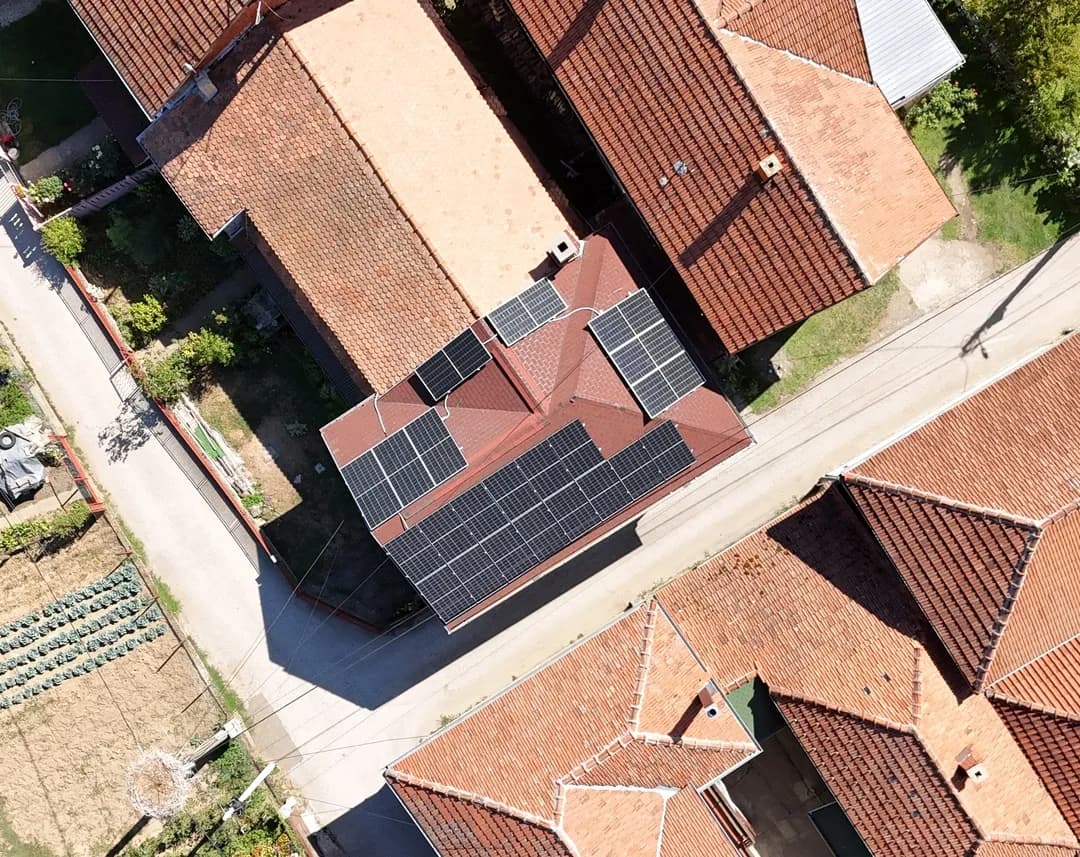 Trstenik 10kW On-Grid — detalj instalacije