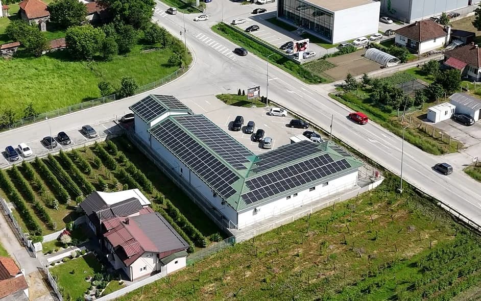 Ivanjica 120kW On-Grid — detalj instalacije